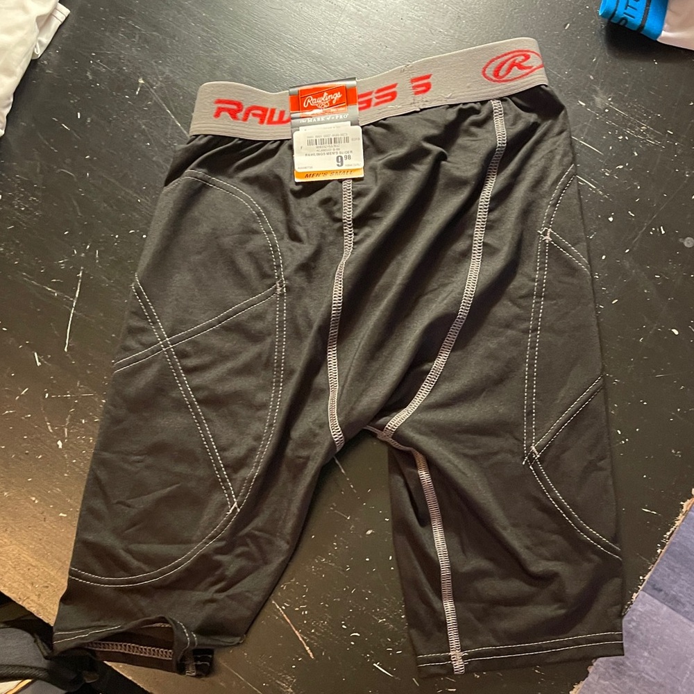 Rawlings Men's Gray Athletic Shorts